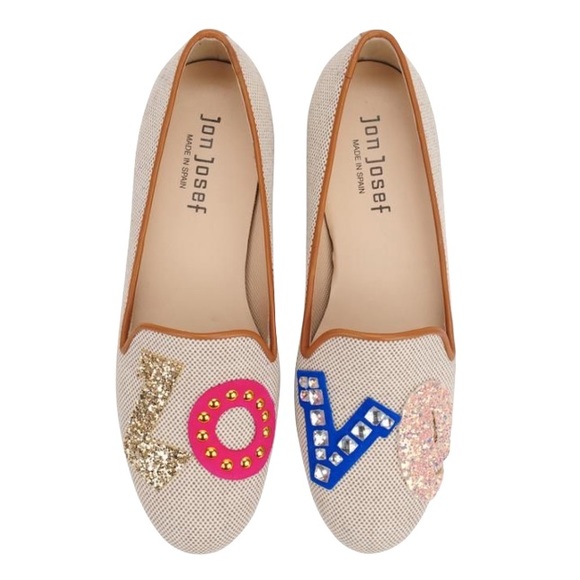 Jon Josef Shoes - Jon Josef Gatsby Love Flats Size 8
